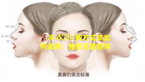 丰 🐘 胸方式该如何选择：脂肪还是假体
